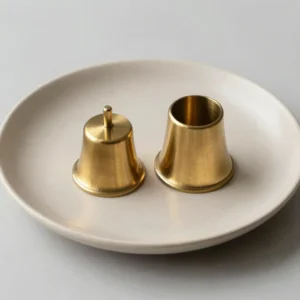 Matte Brass Candle Wick Care Set